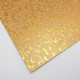 Elegancki papier dekoracyjny "Złoty Roślinny Ornament"