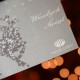 firmowa kartka świąteczna renifer z logiem