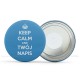 Oryginalne magnesy "Keep Calm" z Twoim napisem różne kolory
