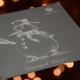 firmowa kartka świąteczna z bałwankiem z logiem